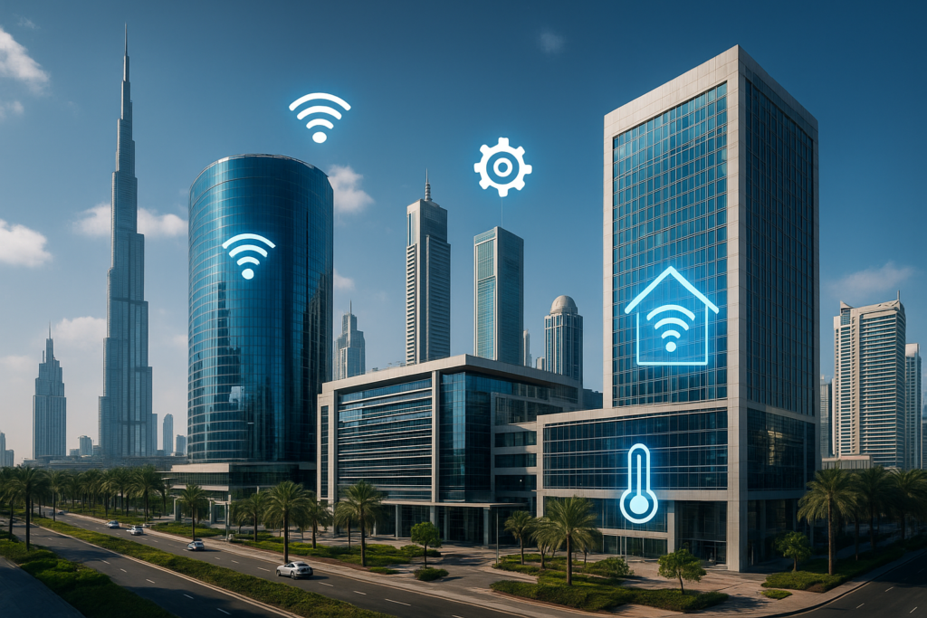smart building technology UAE modern infrastructure automation