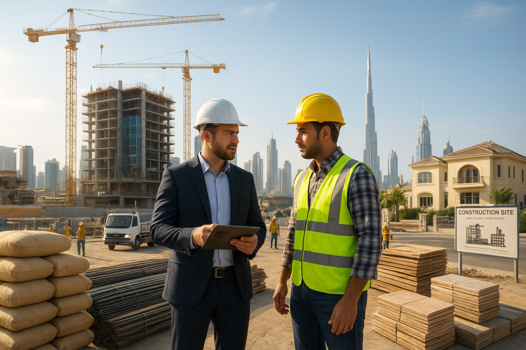 Top Construction Material Suppliers in Dubai