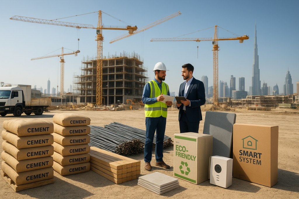 Top Real Estate Material Suppliers in UAE