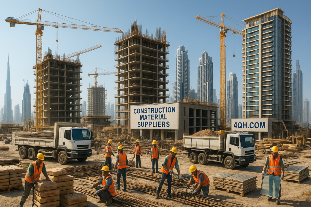 Top Construction Material Companies UAE Trusted Quality Suppliers