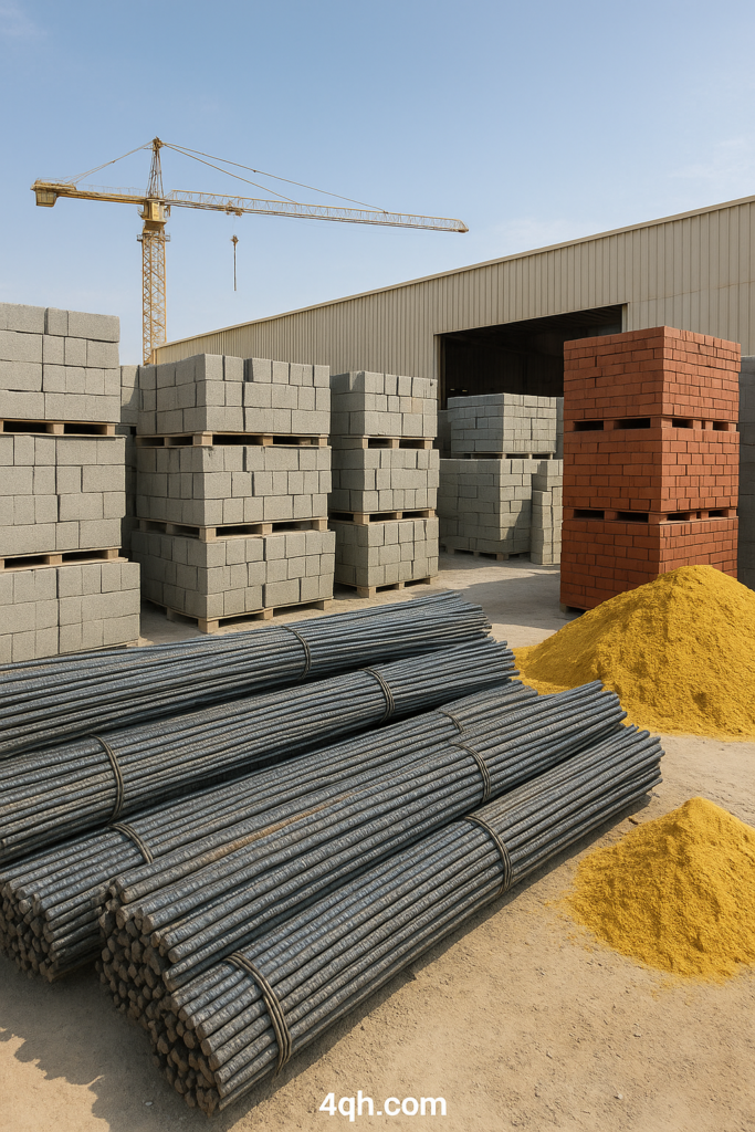 Top construction material companies UAE supplying premium building materials

